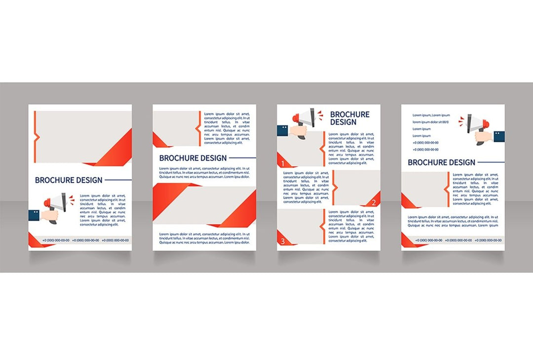 Recruiting tools brochure template bundle