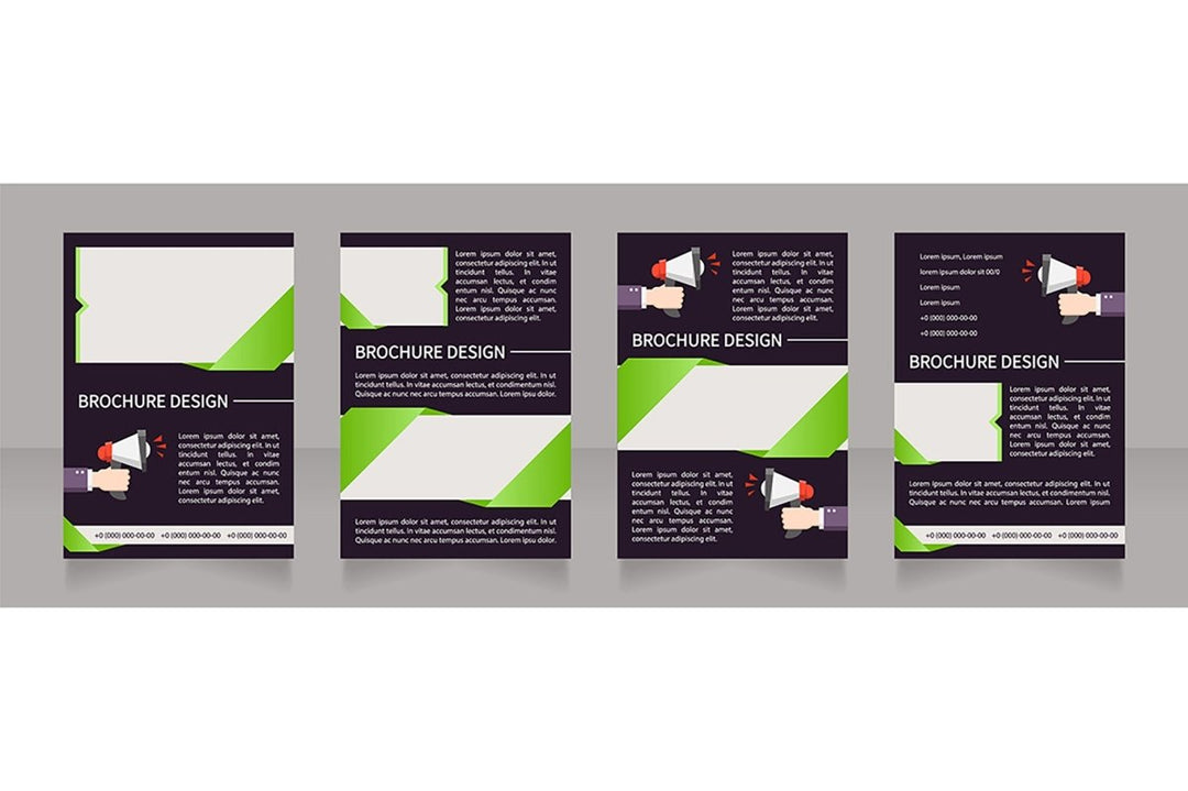 Recruiting tools brochure template bundle