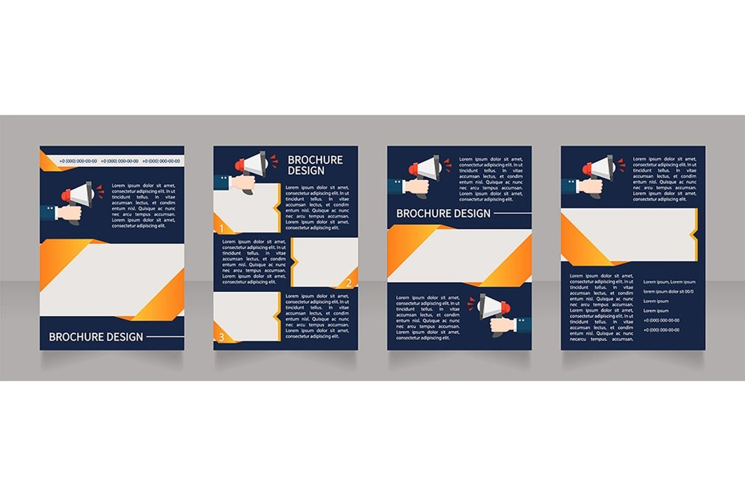 Recruiting tools brochure template bundle