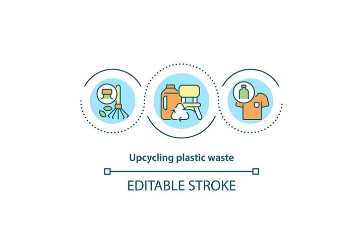 Recycling Trends Concept Icons Bundle
