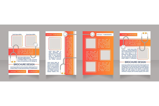 Regular checkup brochure design bundle