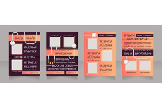 Regular checkup brochure design bundle