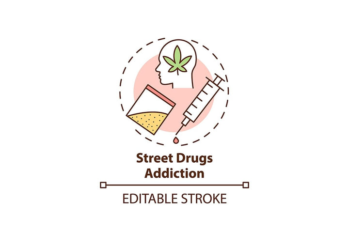 Rehabilitation concept icons bundle