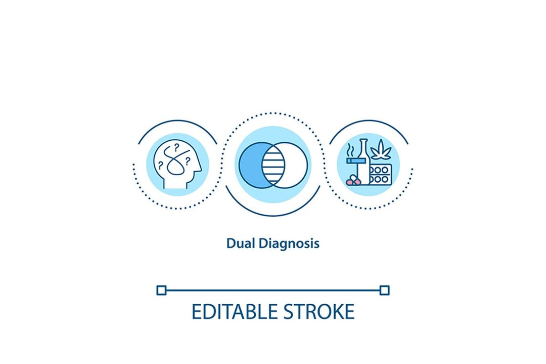 Rehabilitation concept icons bundle