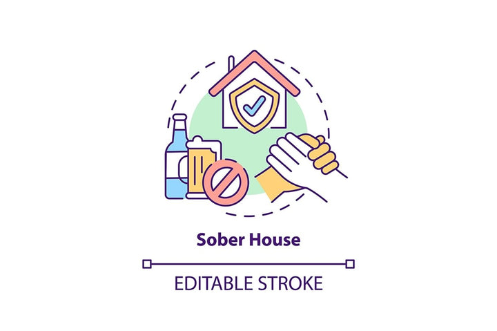 Rehabilitation concept icons bundle
