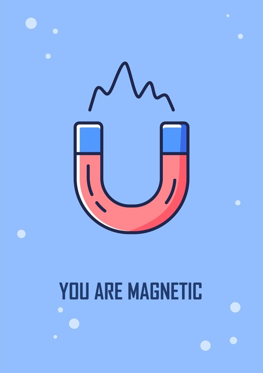Romantic greeting card with color icon element set