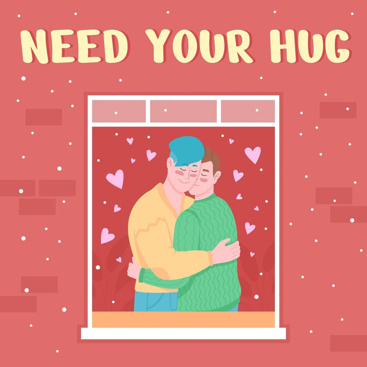 Romantic relationship post mockup card bundle