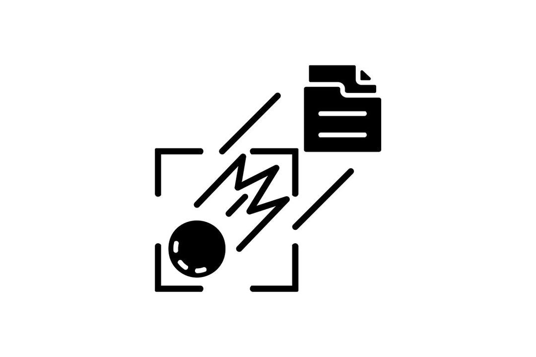 Satellites types black glyph icons set on white space