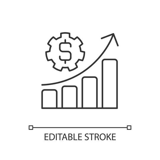Saving linear icons set