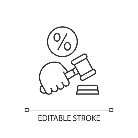 Saving linear icons set