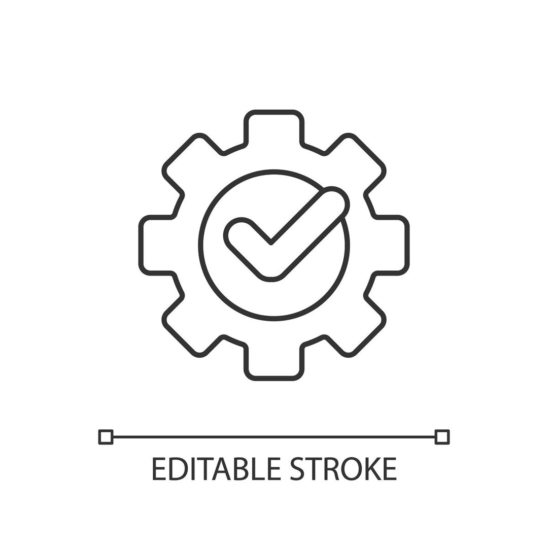 Saving linear icons set