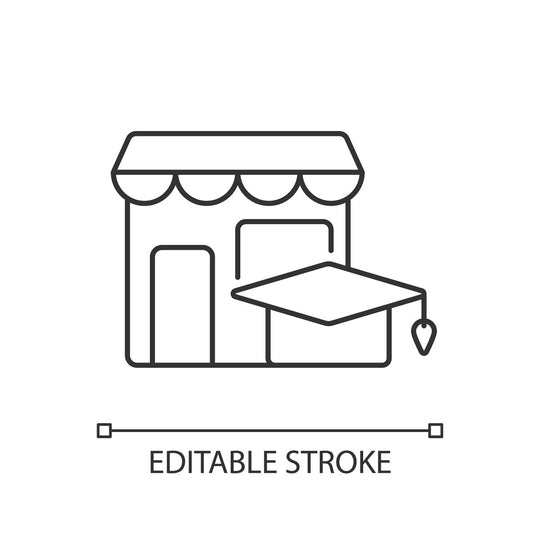Saving linear icons set