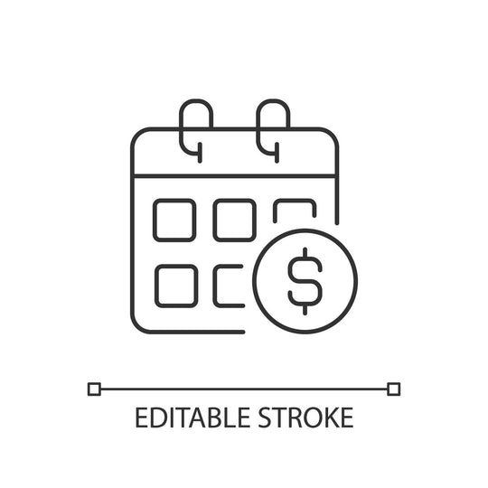 Saving linear icons set