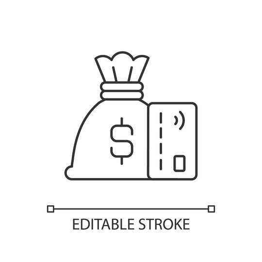 Saving linear icons set