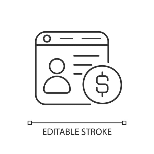Saving linear icons set