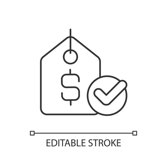 Saving linear icons set