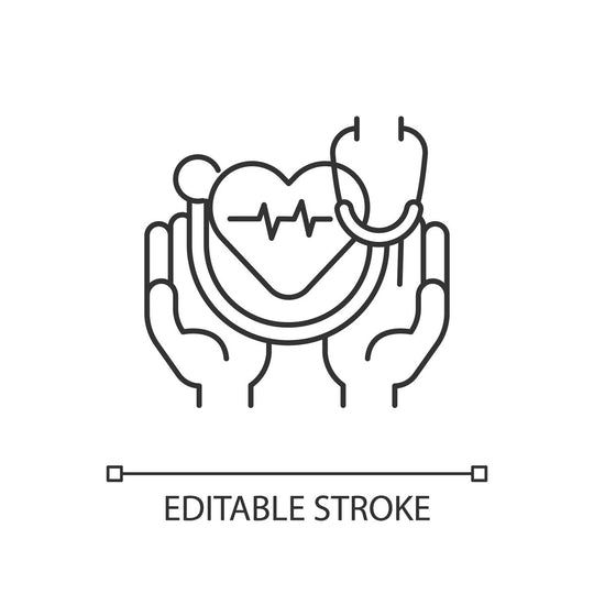 Saving linear icons set