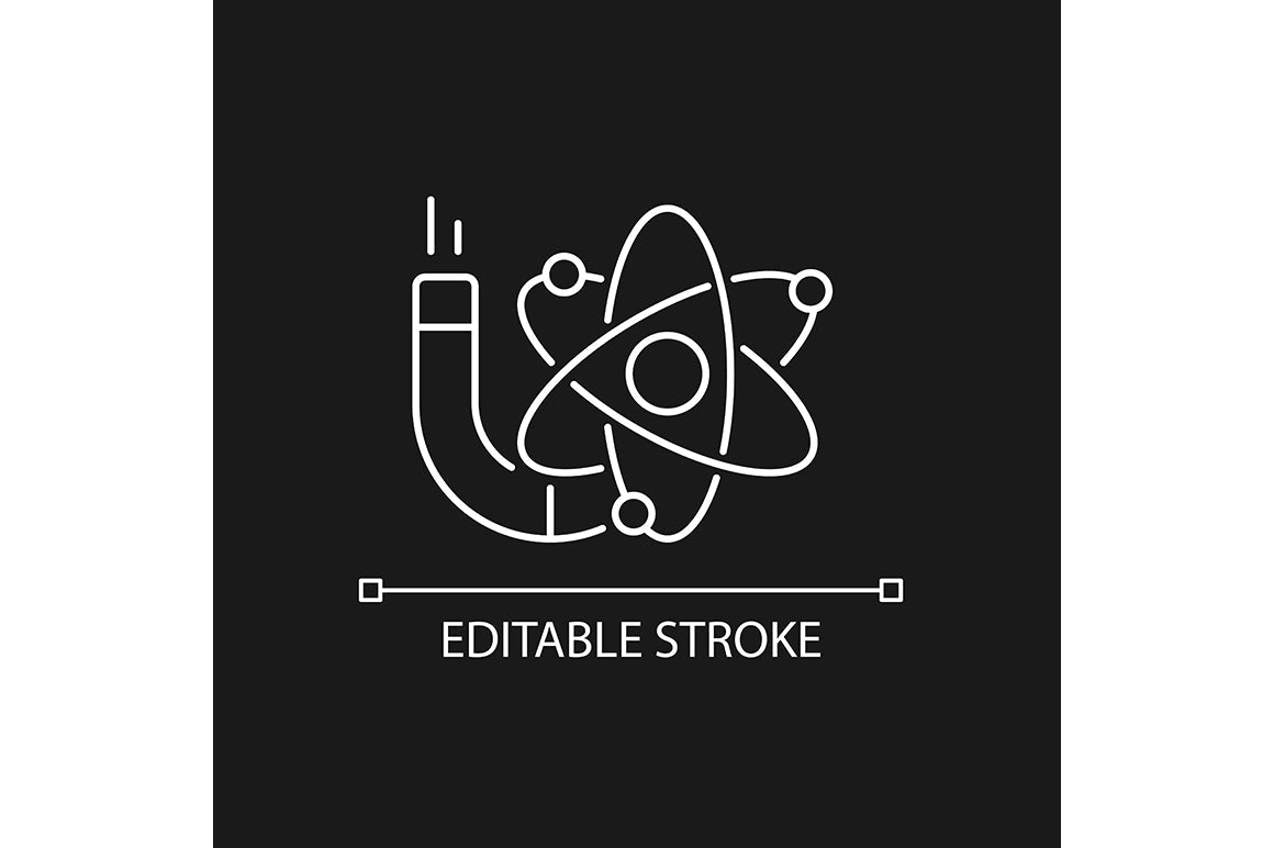 School subjects linear icons set for dark and light mode. Editable Stroke