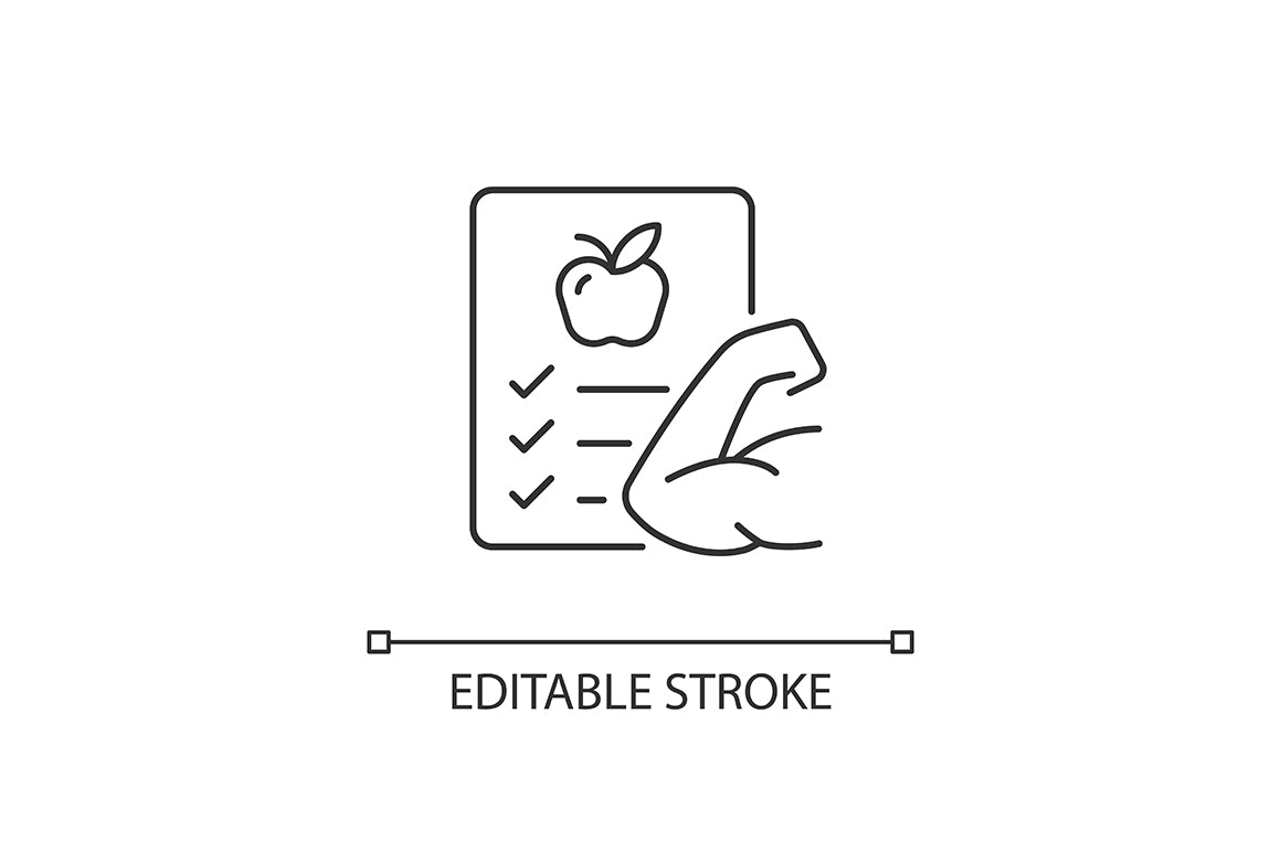 School subjects linear icons set for dark and light mode. Editable Stroke