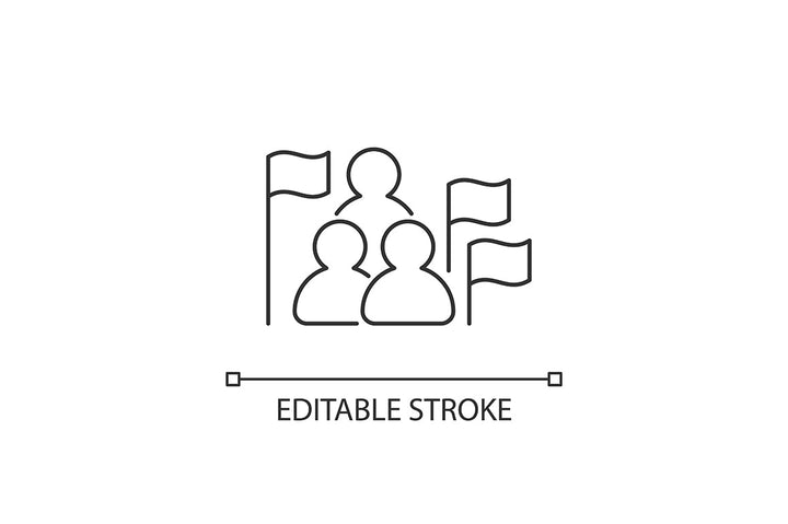 School subjects linear icons set for dark and light mode. Editable Stroke