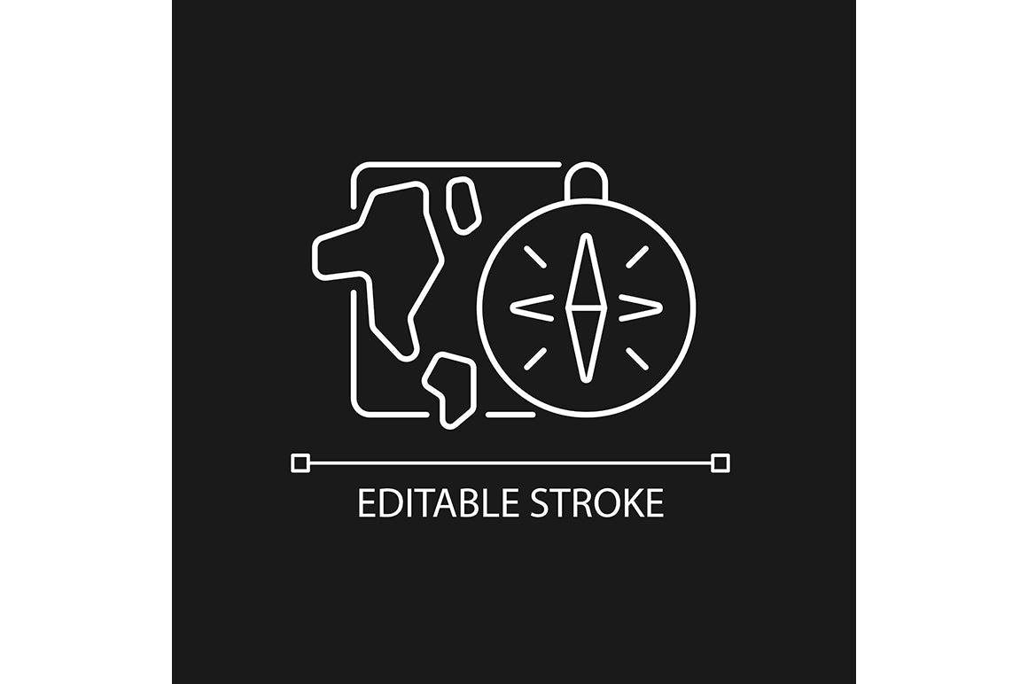 School subjects linear icons set for dark and light mode. Editable Stroke