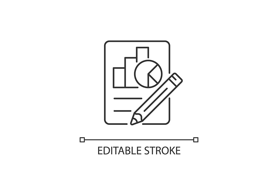 School subjects linear icons set for dark and light mode. Editable Stroke