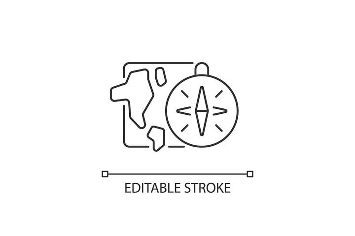 School subjects linear icons set for dark and light mode. Editable Stroke