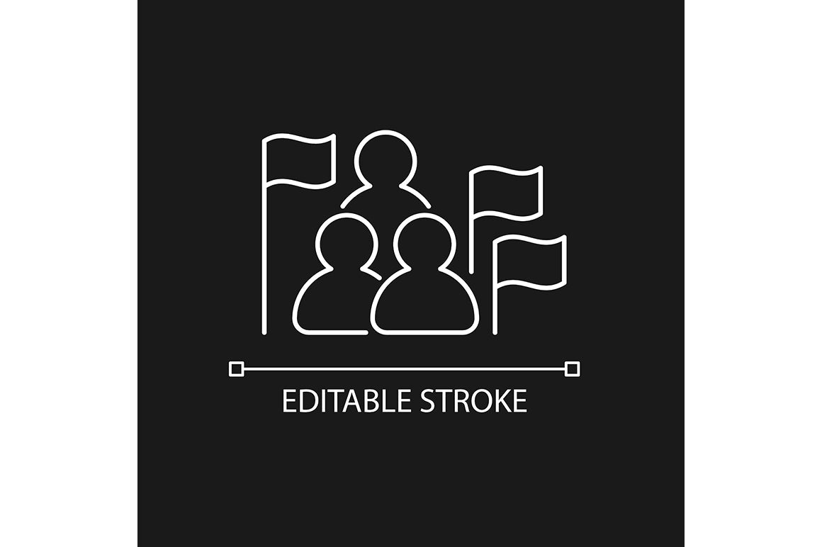 School subjects linear icons set for dark and light mode. Editable Stroke