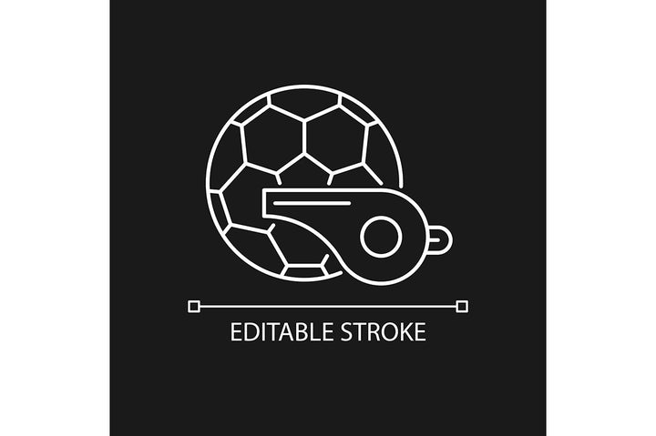 School subjects linear icons set for dark and light mode. Editable Stroke