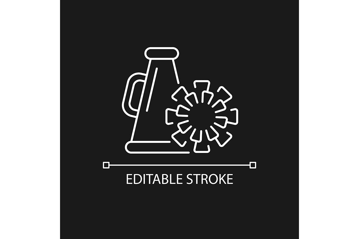 School subjects linear icons set for dark and light mode. Editable Stroke