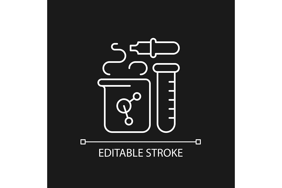 School subjects linear icons set for dark and light mode. Editable Stroke
