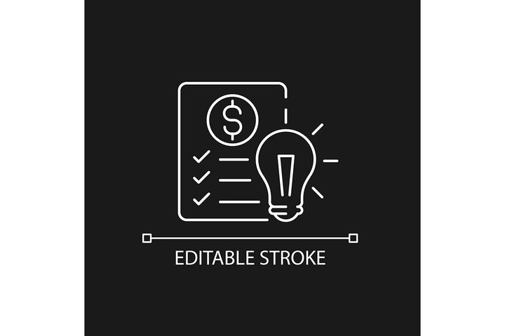 School subjects linear icons set for dark and light mode. Editable Stroke