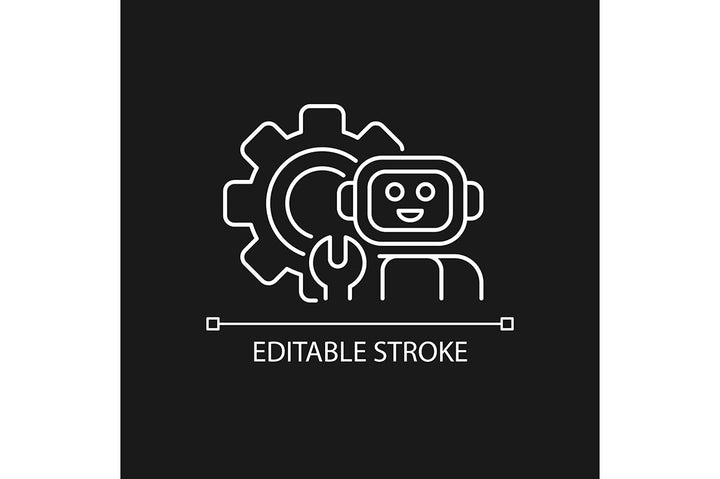 School subjects linear icons set for dark and light mode. Editable Stroke