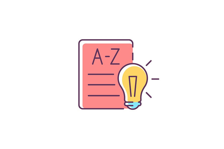 School subjects RGB color icons set
