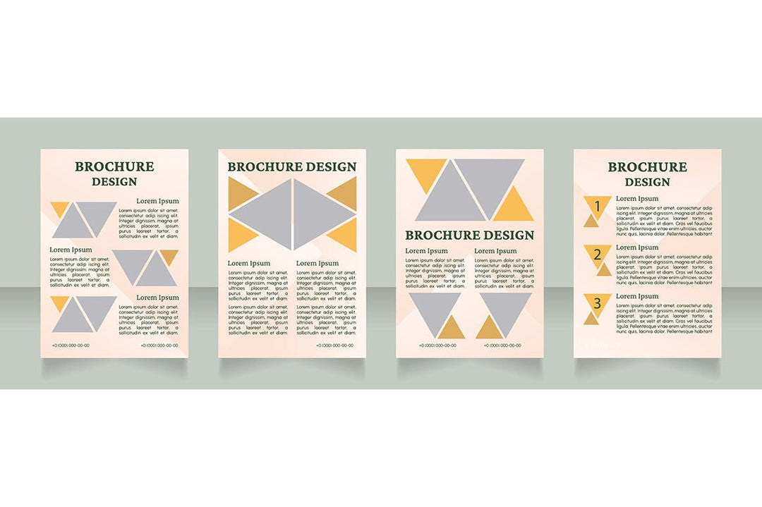 Science Convention Brochure Design