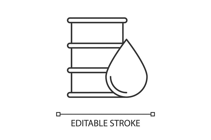 Science Experiment Linear Icons Set
