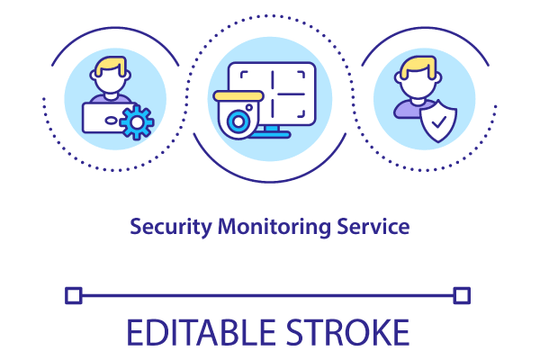 Security System Concept Icons Bundle