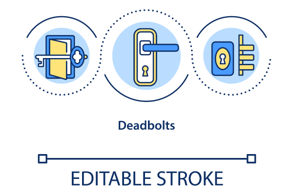 Security System Concept Icons Bundle