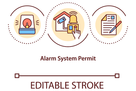 Security System Concept Icons Bundle