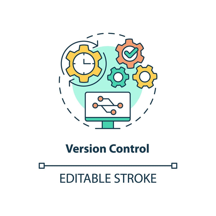 Sensitive information concept icons bundle