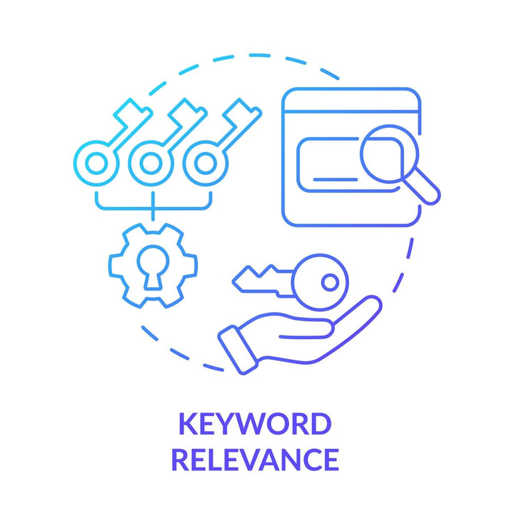 SEO optimization concept icons bundle