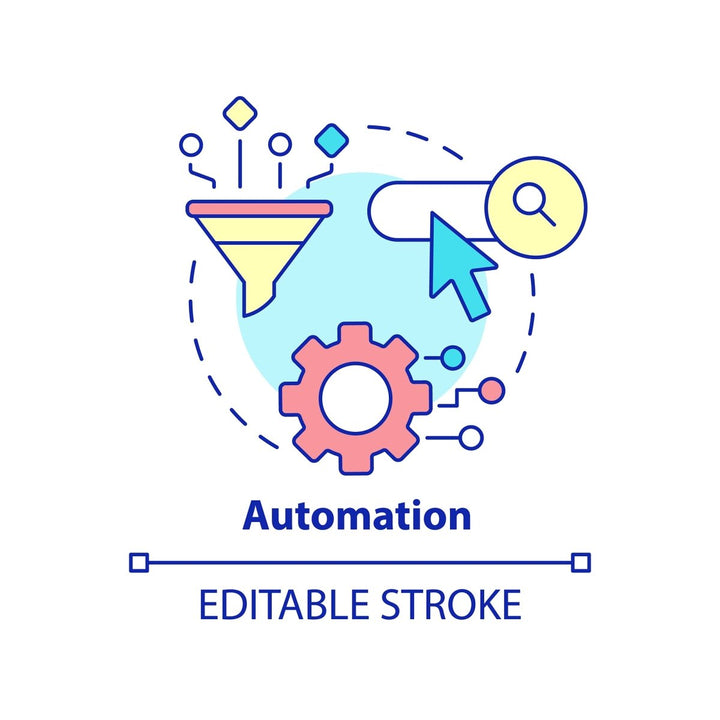 SEO optimization concept icons bundle