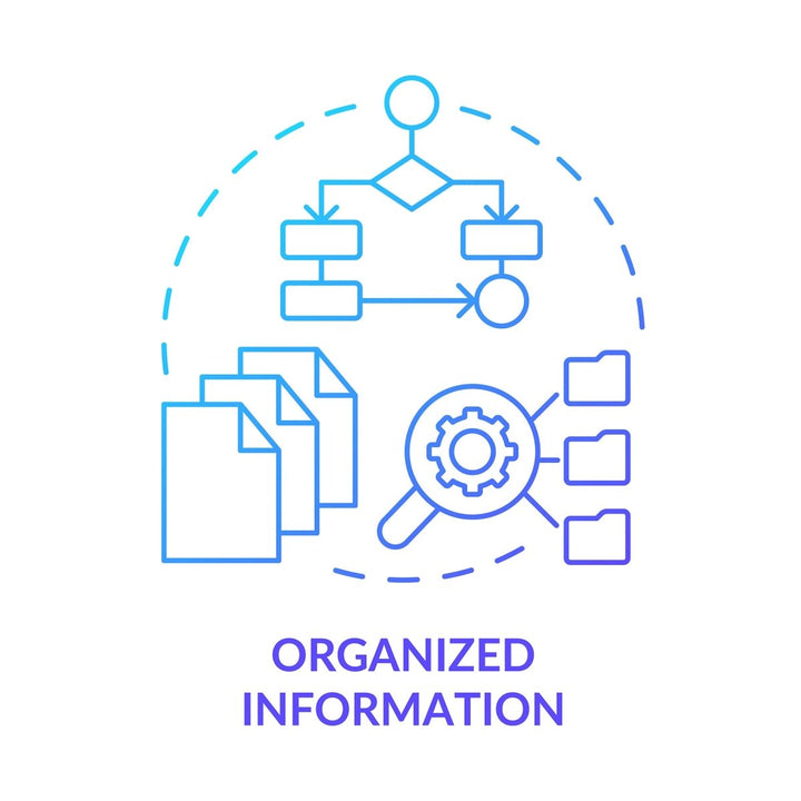 SEO optimization concept icons bundle