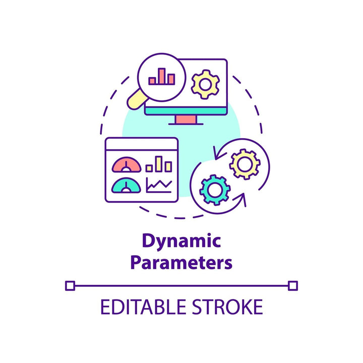 SEO optimization concept icons bundle