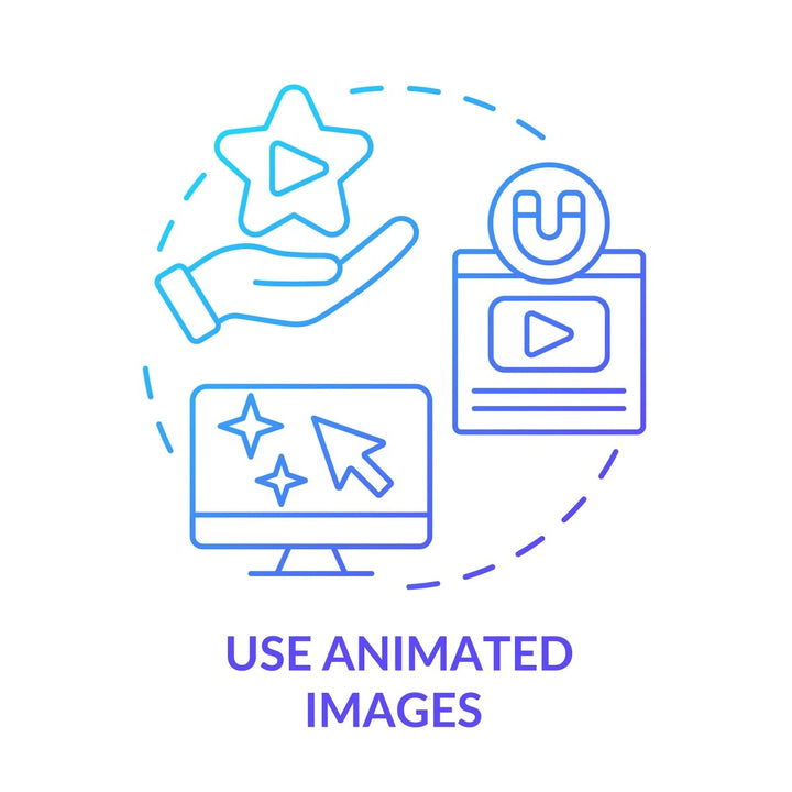 SEO optimization concept icons bundle