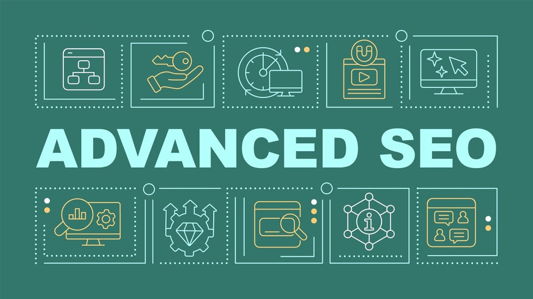 SEO optimization word concepts banner set