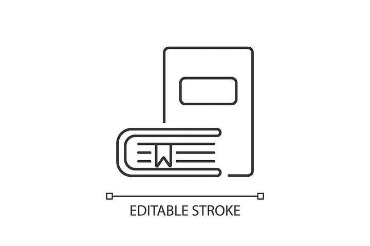 Shopping mall categories pixel perfect linear icons set