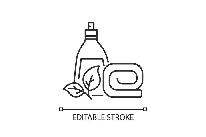 Shopping mall categories pixel perfect linear icons set