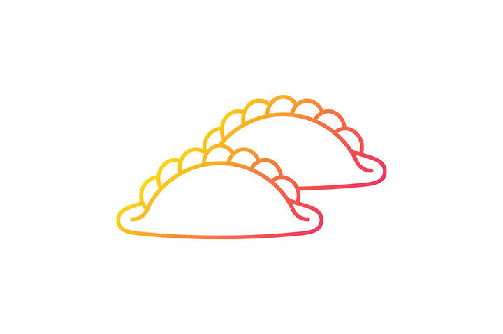 Singapore national symbols gradient icons set for dark and light mode