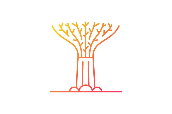 Singapore national symbols gradient icons set for dark and light mode